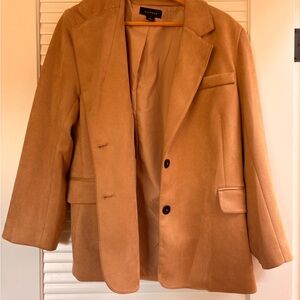 Halogen Camel Blazer Jacket